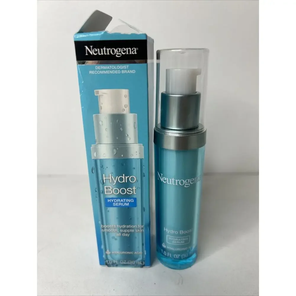 Neutrogena Hydro Boost Hydrating Serum 1.0fl.oz./30ml New In Box - Picture 2 of 2